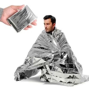 Waterproof Thermal Blankets - Retain Body Heat in Emergencies - NEW
